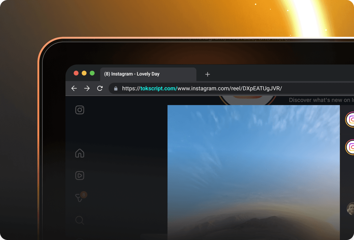 Quick URL method showing paste-and-process transcript extraction