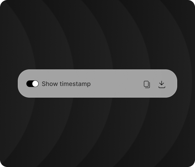 Timestamps